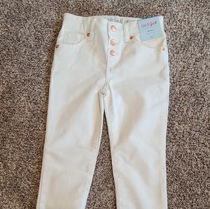 Girls White Skinny Jean